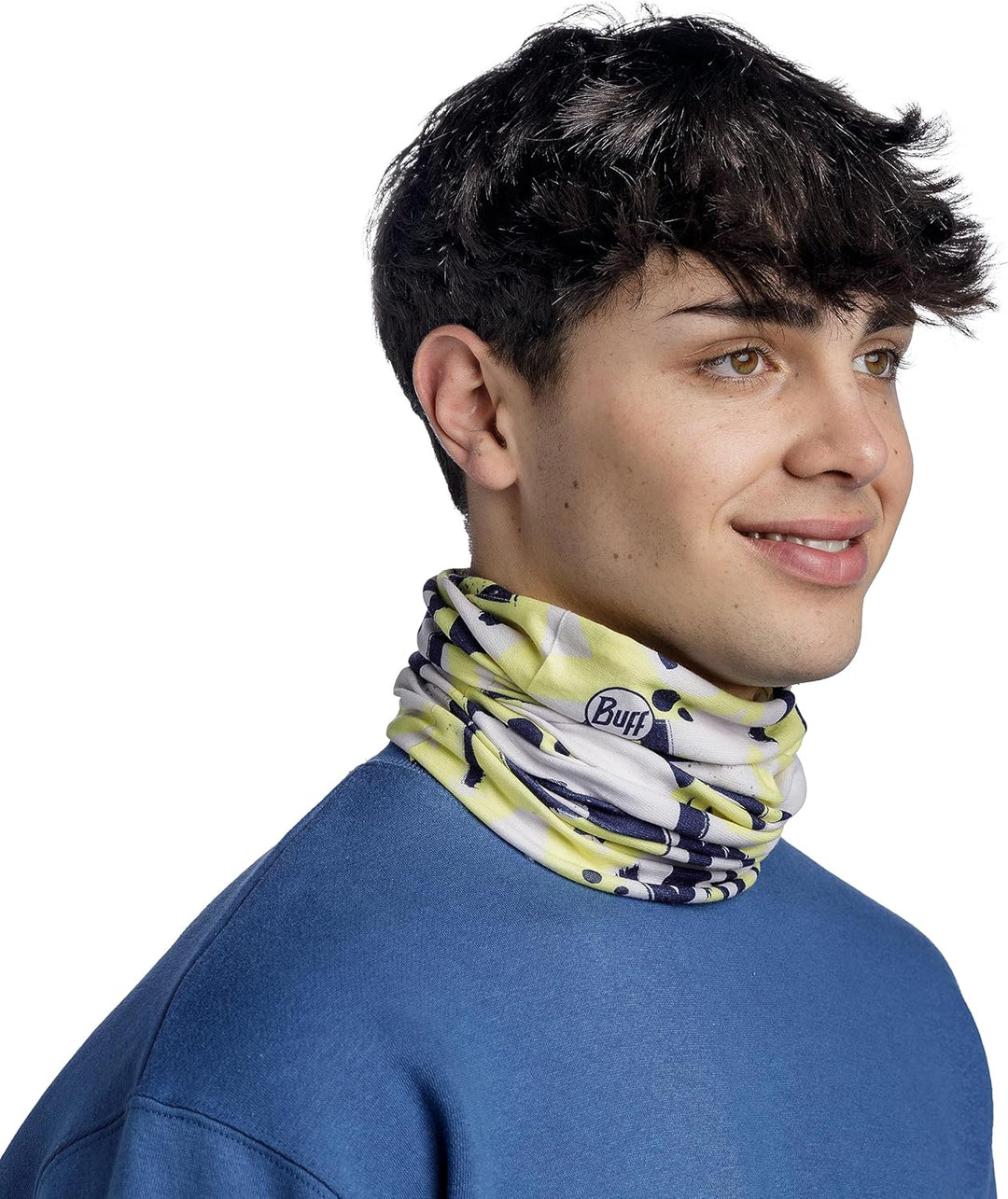 Buff Haikus Dark Navy Multifunktionstuch Bandana Schlauchschal Schal Stirnband Gesichtsschutz Damen/