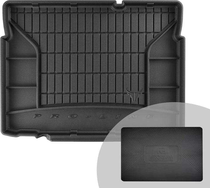 FROGUM ProLine 3D Gummimatte Exklusive Auto Kofferraummatte Kofferraumwanne für Opel Crossland X ab