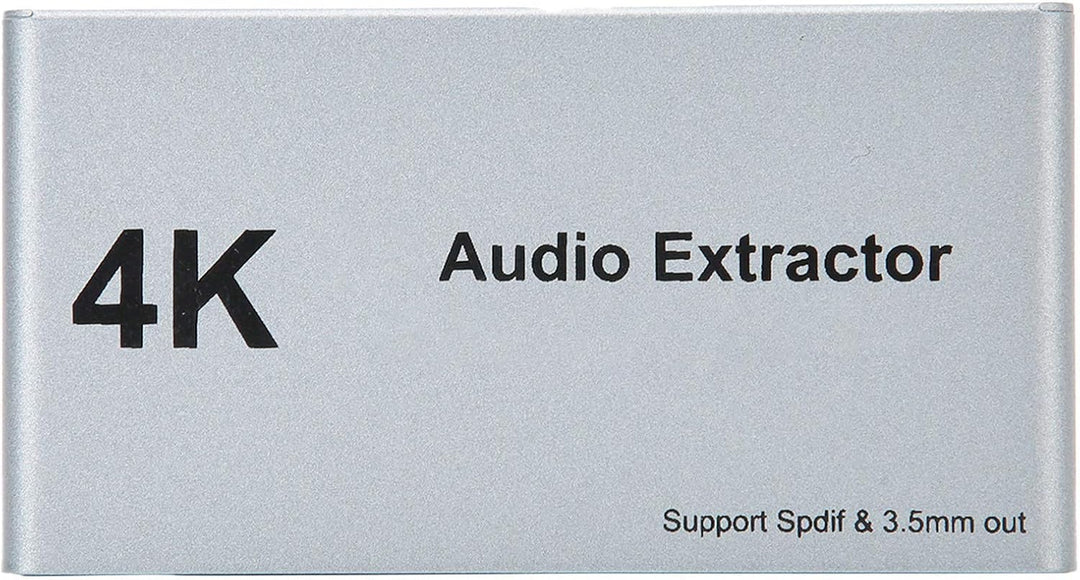 ASHATA HDMI-Schalter 4K HDMI-Splitter, 2 in 1 Out 2 x 1 HDMI Audio Extractor-Verteiler, 2 zu 1 HDMI