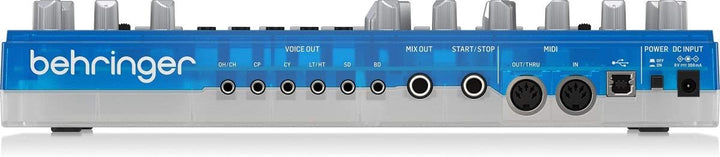 Behringer RD-6-BB Blueberry RHYTHM DESIGNER RD-6 Single, Blueberry RHYTHM DESIGNER RD-6 Single