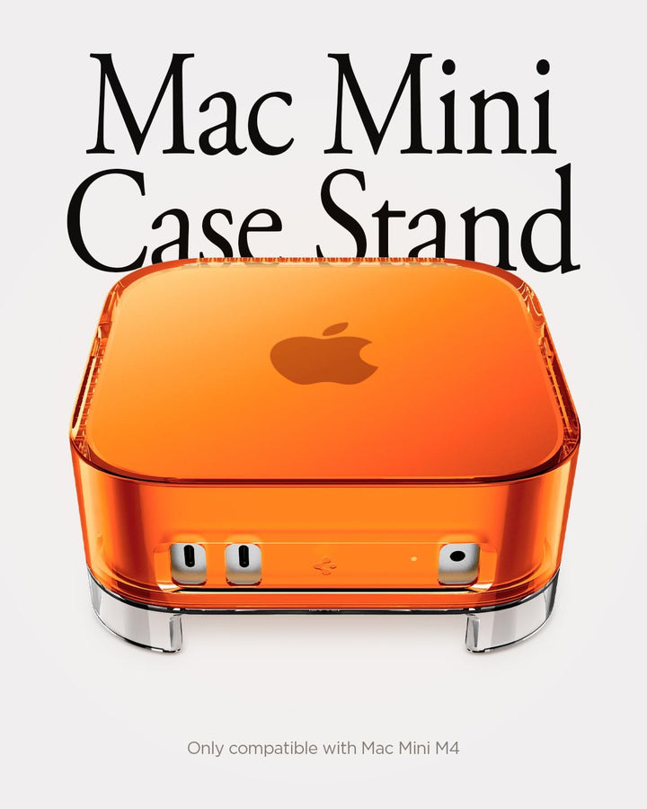 Spigen Classic C1 Hülle mit eingebautem Luftfilter Ständer Entwickelt für Mac mini M4 / M4 Pro Chip