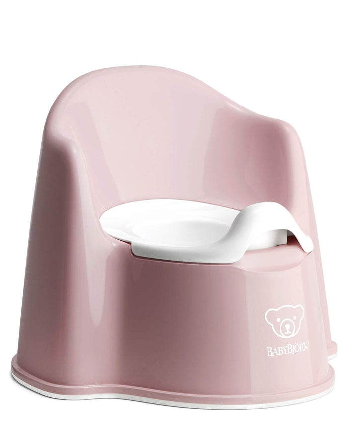 BabyBjörn Topfstuhl, Blassrosa/Weiss, Blassrosa/Weiss
