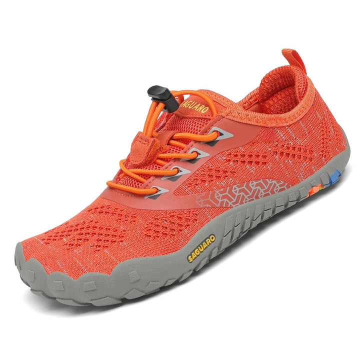 SAGUARO Kinder Barfussschuhe Schnell Trocknend Badeschuhe,24-36 EU 25 EU Orange, 25 EU Orange