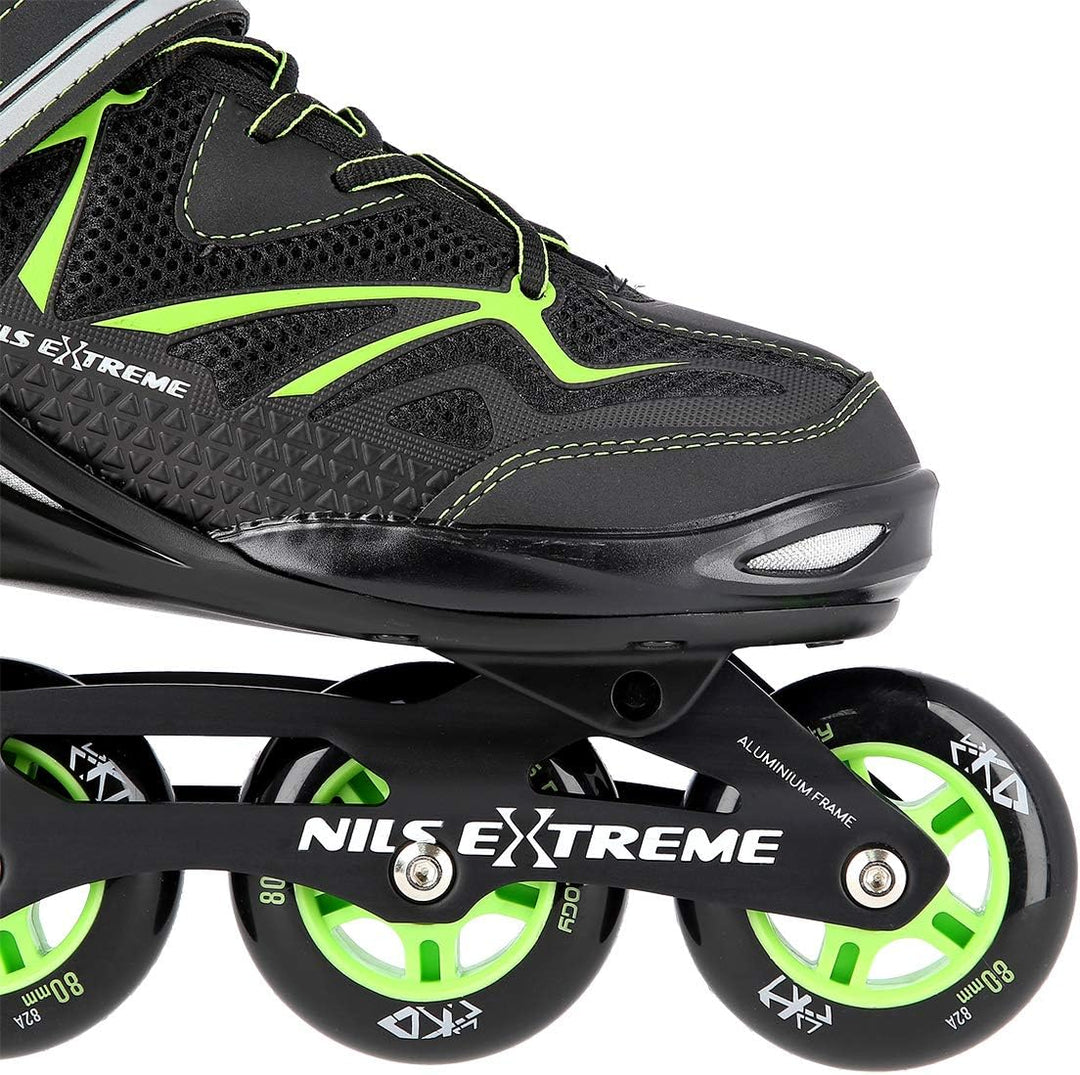 Nils Extreme Inliner für Herren und Damen - Inline Skates - ABEC9 Kugellager – Rollschuhe Erwachsene