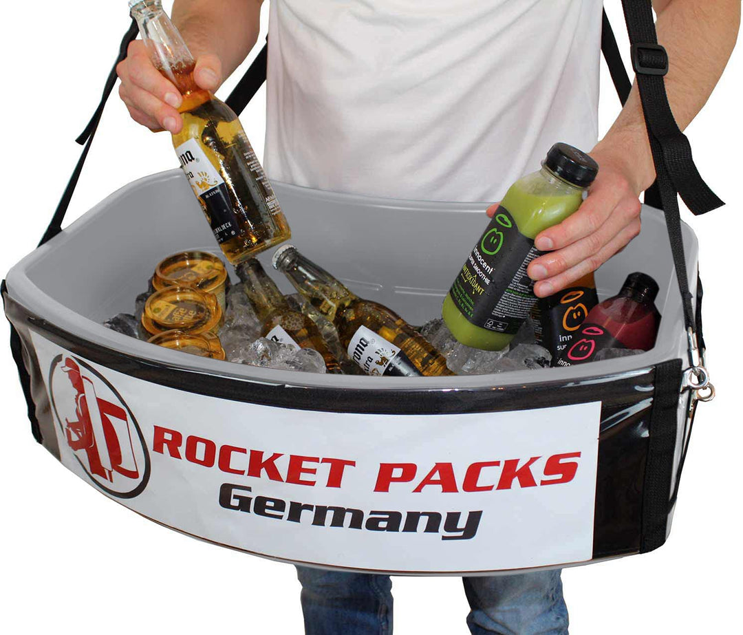 Vendor Bauchladen 28 Liter Verkaufs Bauchladen für Getränke Snacks Promotion Catering