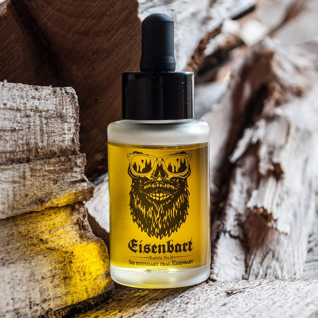 Eisenbart Bartöl No.II 30 ml Premium Bartpflege mit Marula Öl / Citrus + Vanille Zitrus Vanille 30 m