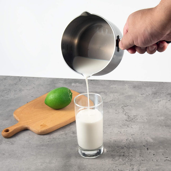 IMEEA Milchtopf Schmelztopf 18/10 Edelstahl Schmelzschale Griechische Kaffeekanne Schmelztiegel für
