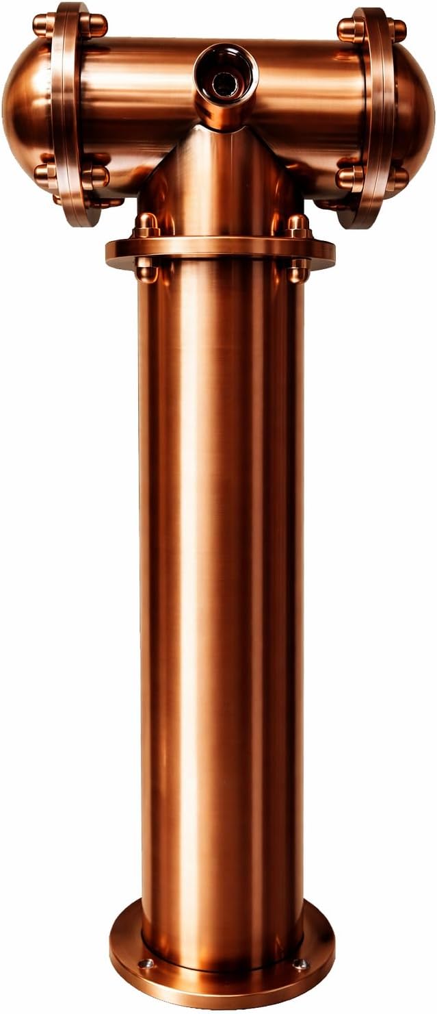 Gastrobedarf Westerbarkey Bier/Beer Schanksäule Zapfsäule Mr. T Bronze 1 leitig mit Schankhahn