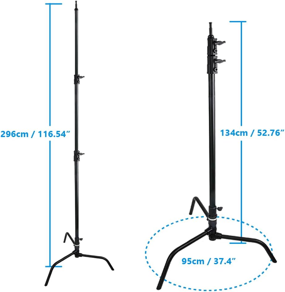 Kupo Kupole lässt Sich von 210 cm auf 370 cm ausziehen – Silber KD100412, 102 cm (40 Zoll), Schildkr