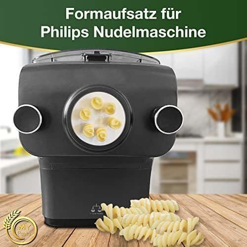 MY PASTA - Fusilli Rotini - Zubehör für Pastamaker - Pasta Disc kompatibel mit Philips Pasta Maker A