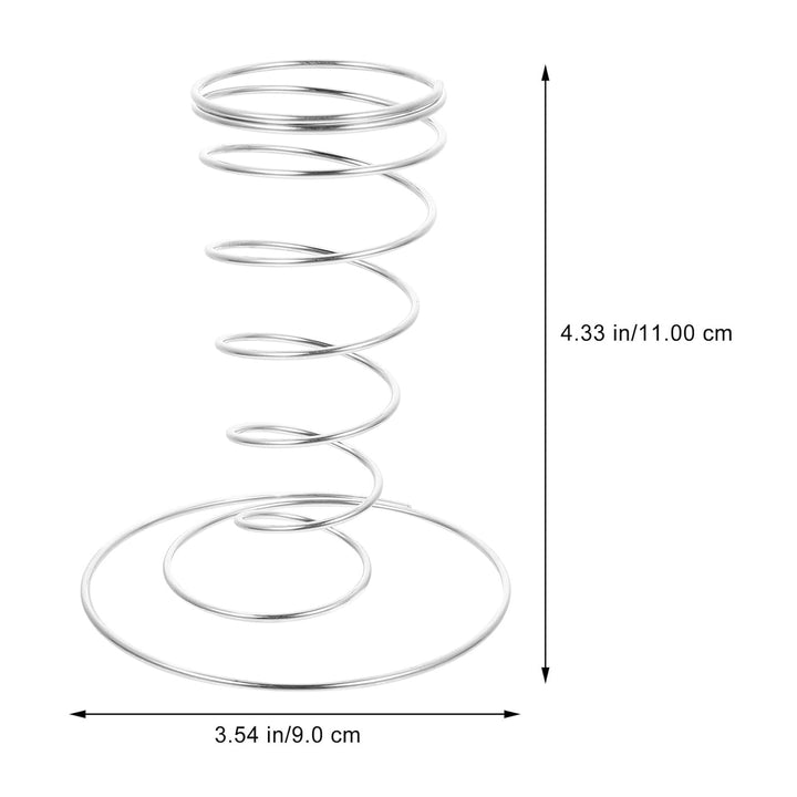 ULTECHNOVO Eistütenhalter Edelstahl 4 Stück Eiscreme-Präsentationsständer Kegelhalter Für Kuchen Und