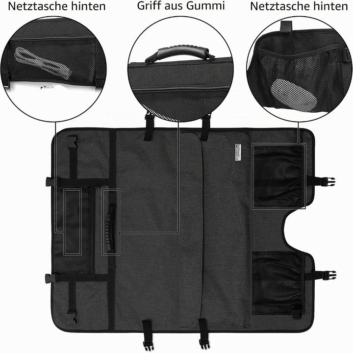 CURMIO Tragetasche für Apple 24" iMac, Monitor Tasche mit Griff, Schwarz | Schutzhülle, Verstellbare