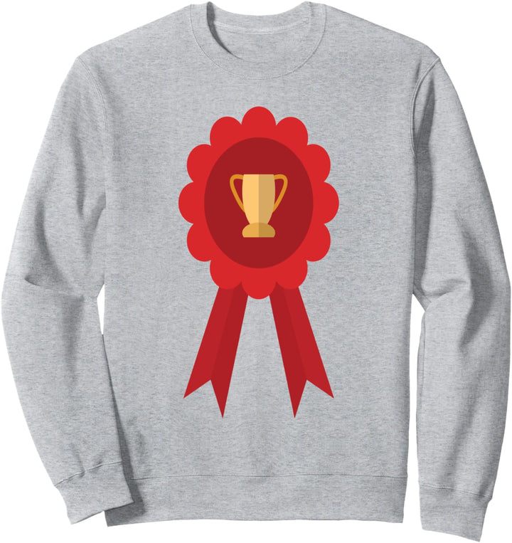 Rotes Gewinnerband Sweatshirt