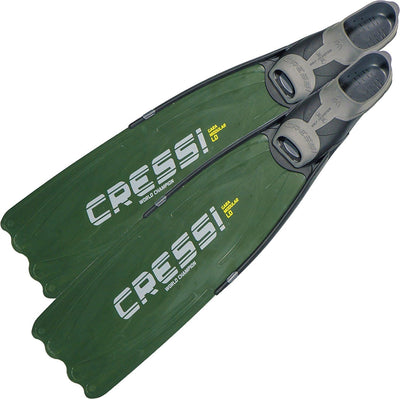 Cressi Gara High Performance, Apnoe / Tauchen, Erwachsene Premium Flossen, Austauschbar Flossenblatt