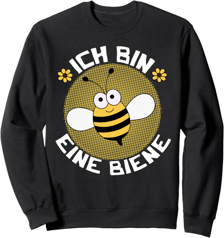 Ich Bin Eine Biene Kostüm für Kinder zum Fasching & Karneval Sweatshirt