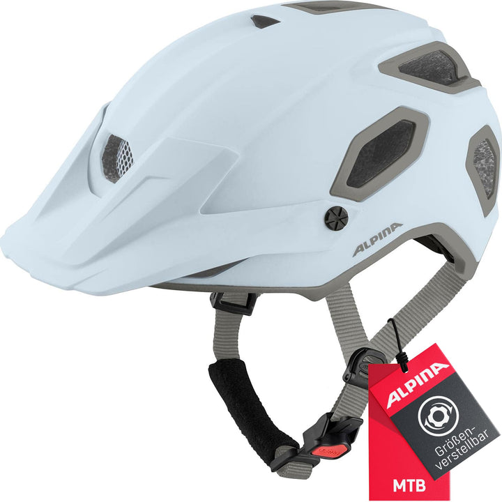 ALPINA COMOX - Widerstandsfähiger, Stossabsorbierender & Anpassbarer Enduro Fahrradhelm Mit kurzem S