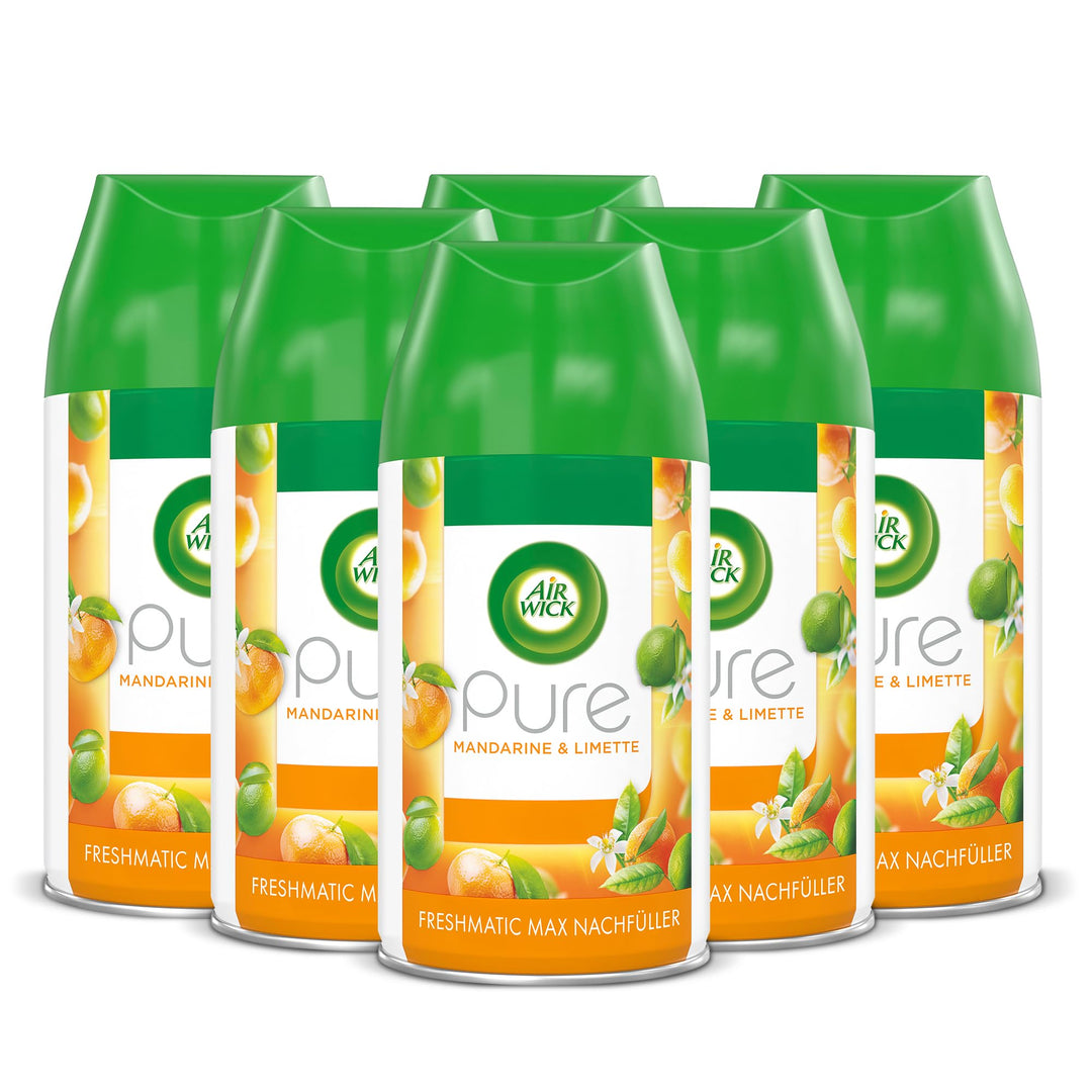 Air Wick Freshmatic Max Raumspray – Nachfüller für den Air Wick Freshmatic Max – Duft: Pure Mandarin