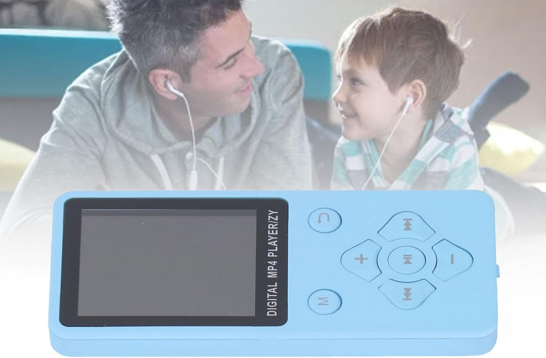 16 GB MP3-Player mit Bluetooth, HiFi-Sound, 1,8-Zoll-Bildschirm, Tragbarer Musik-Player mit Kopfhöre