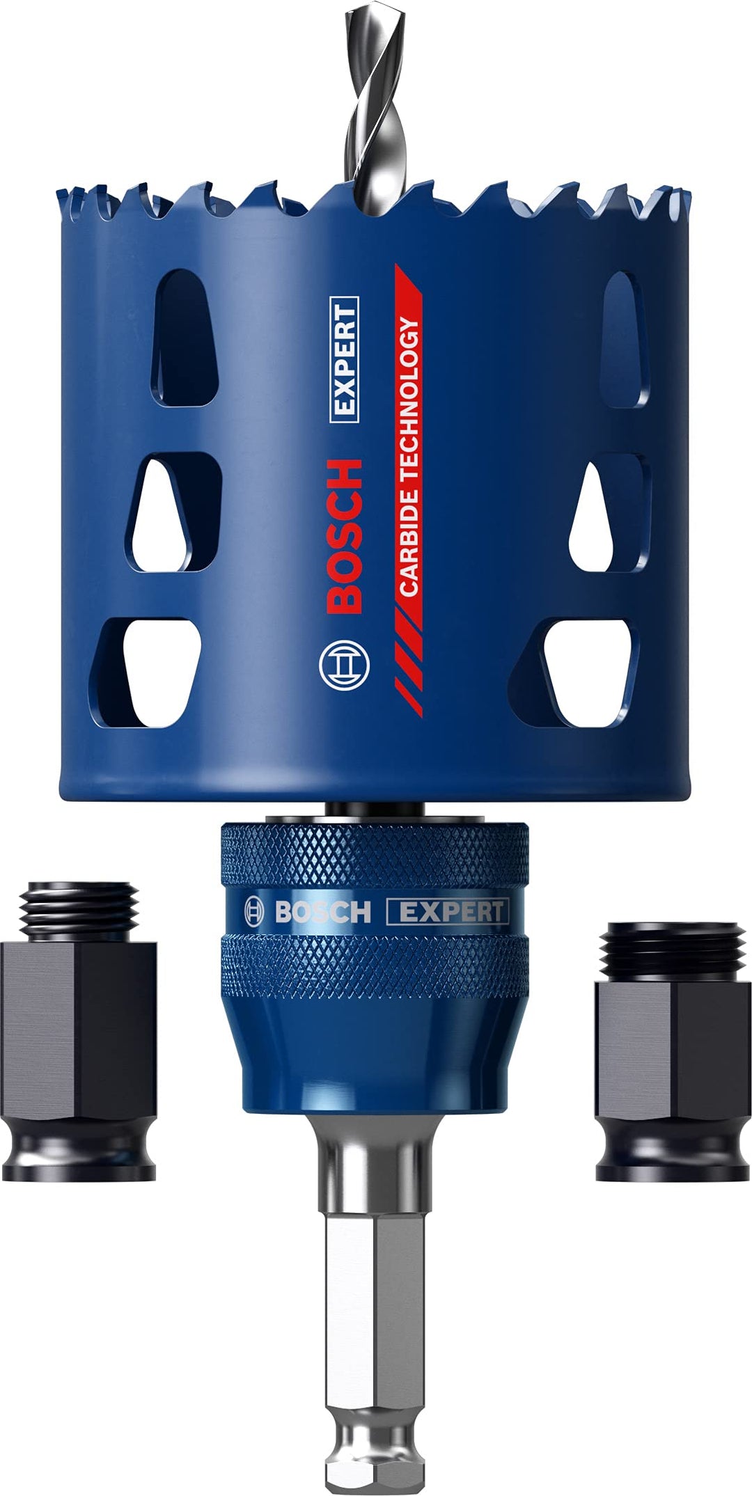 Bosch Professional 1x Expert Tough Material Lochsäge Starter Set (für Holz mit Metall, Ø 51 mm, Zube