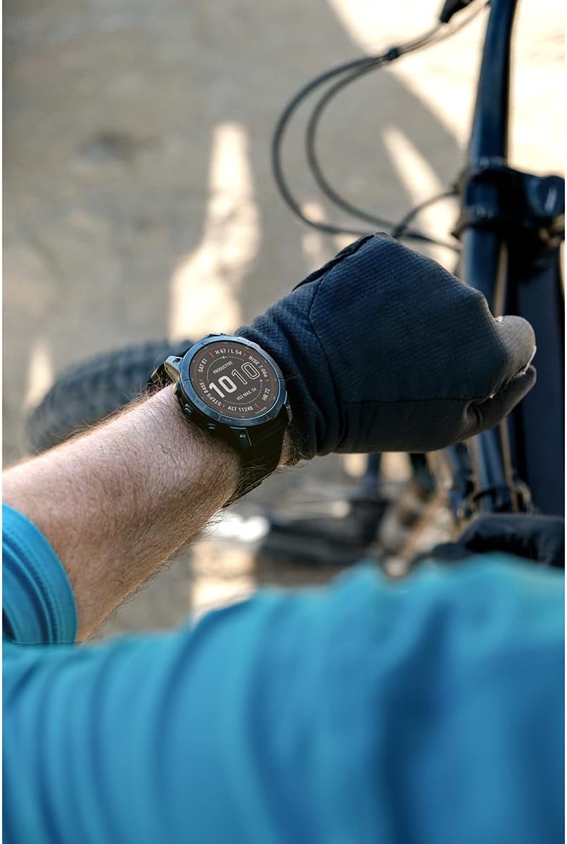 Garmin Fenix 7 Sapphire Solar 47mm, Slate Grey/Black (010-02540-21) Schwarz Taille unique, Schwarz T