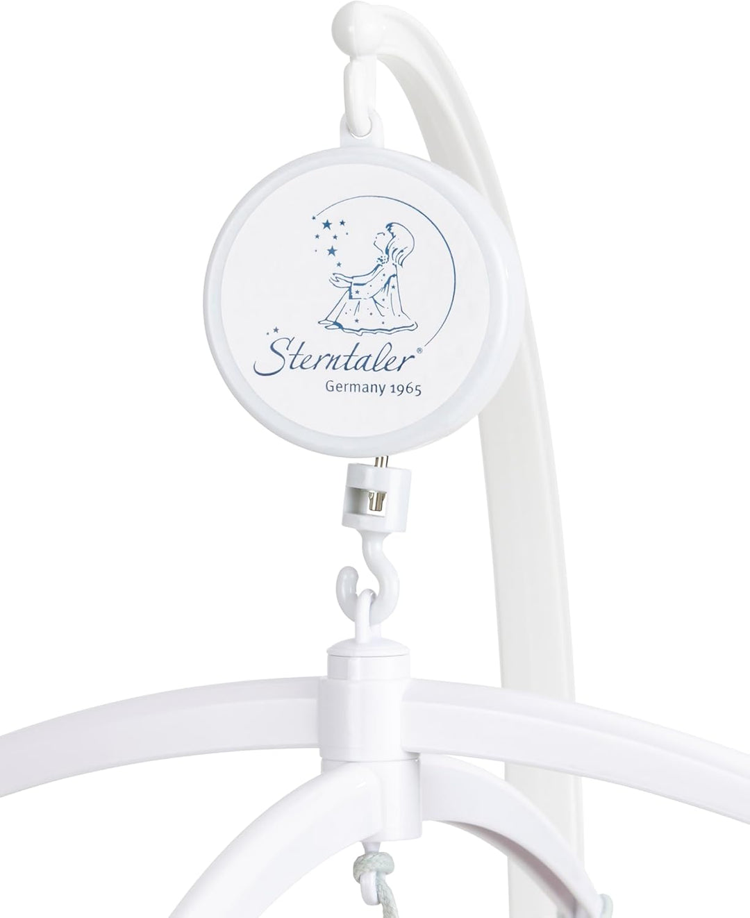 Baby Mobile Ente Edda Lou, Musikmobile für Jungen und Mädchen mit der Melodie Brahms Wiegenlied und