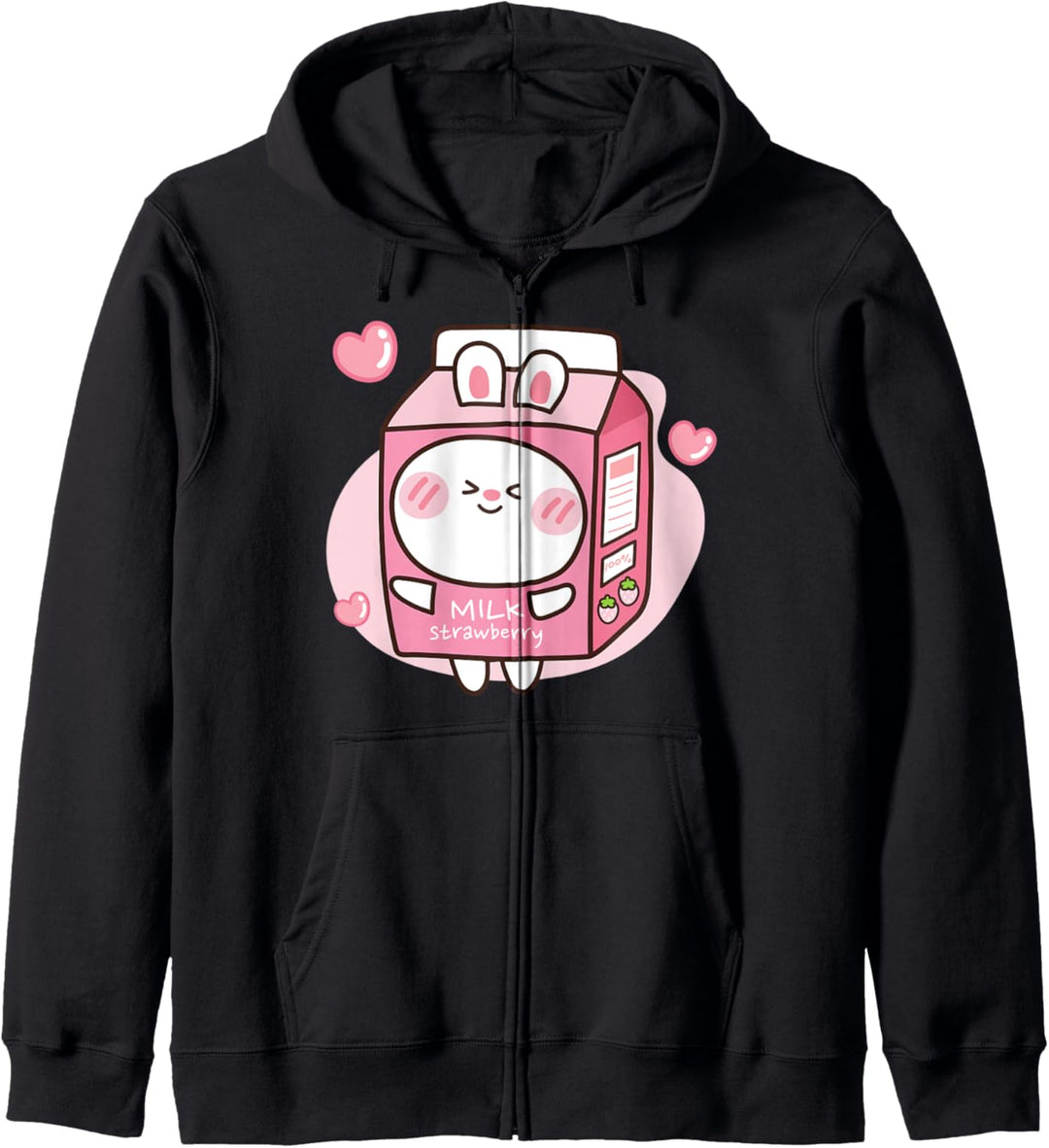 Lustiger Retro 90s japanischer Kawaii Kapuzenjacke