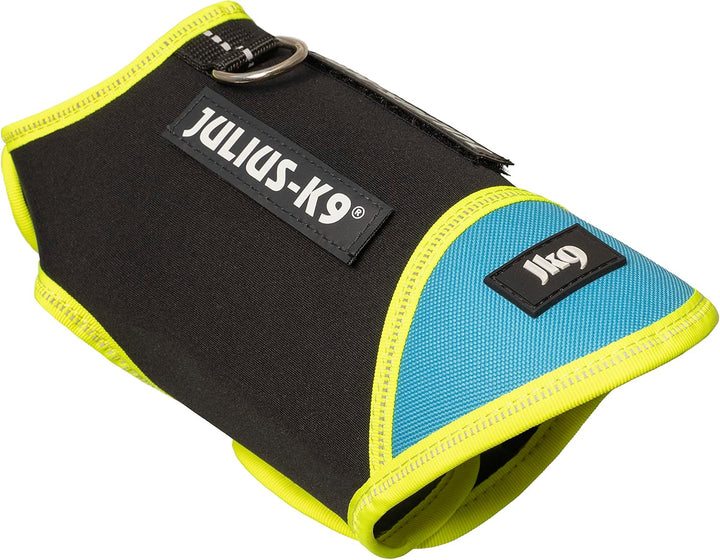 JULIUSK-9, IDC Neoprene Hundekleidung, Size: Baby 1, Schwarz und Aquamarine Baby 1 Schwarz und Aquam