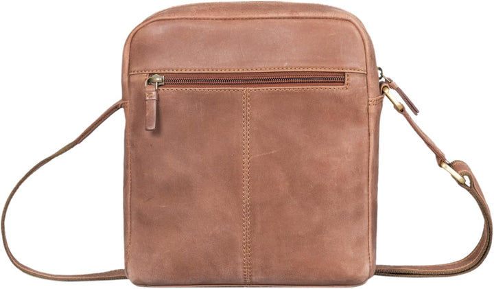 STILORD 'Clint' Schultertasche Herren klein Leder Tablet-Tasche zum Umhängen Herrenhandtasche Echtle