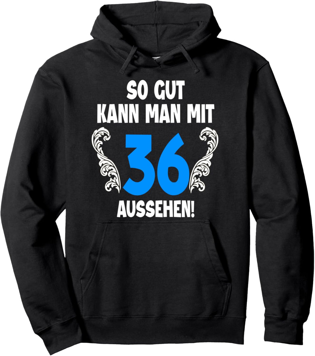 36 Jahre Tshirt Männer Jahrgang 1986 Geboren 36. Geburtstag Pullover Hoodie