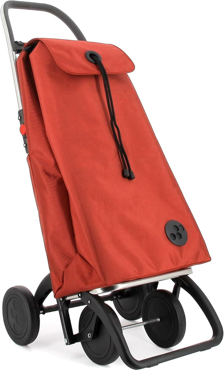 Klappbarer Einkaufstrolley Rolser I-Max MF 4 Räder - Oxid 4 Räder Zusammenklappbar Oxid, 4 Räder Zus