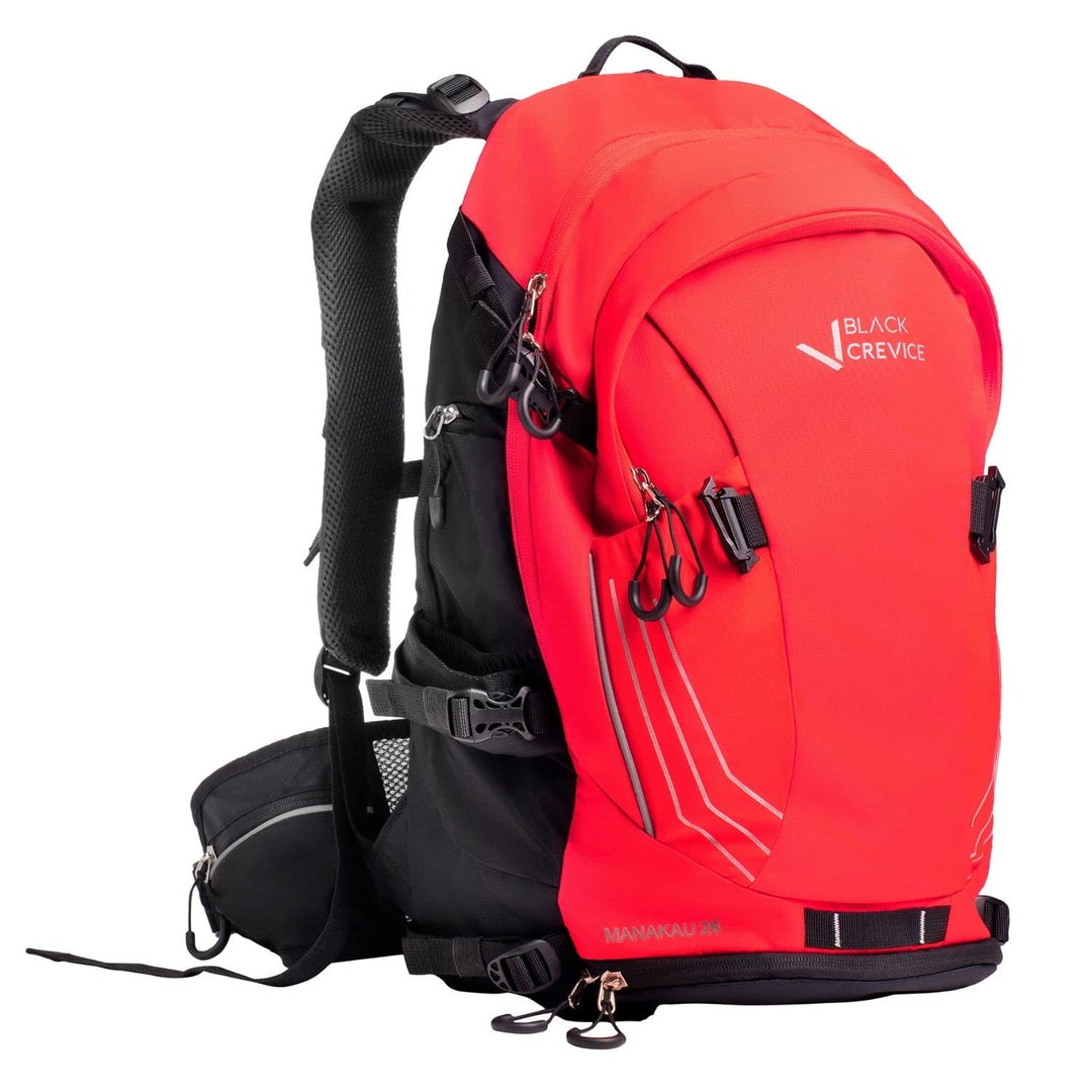 Black Crevice Fahrrad & Skitouren Rucksack MANAKAU 26 L I Outdoor Rucksack mit Trinksystem & Regenhü