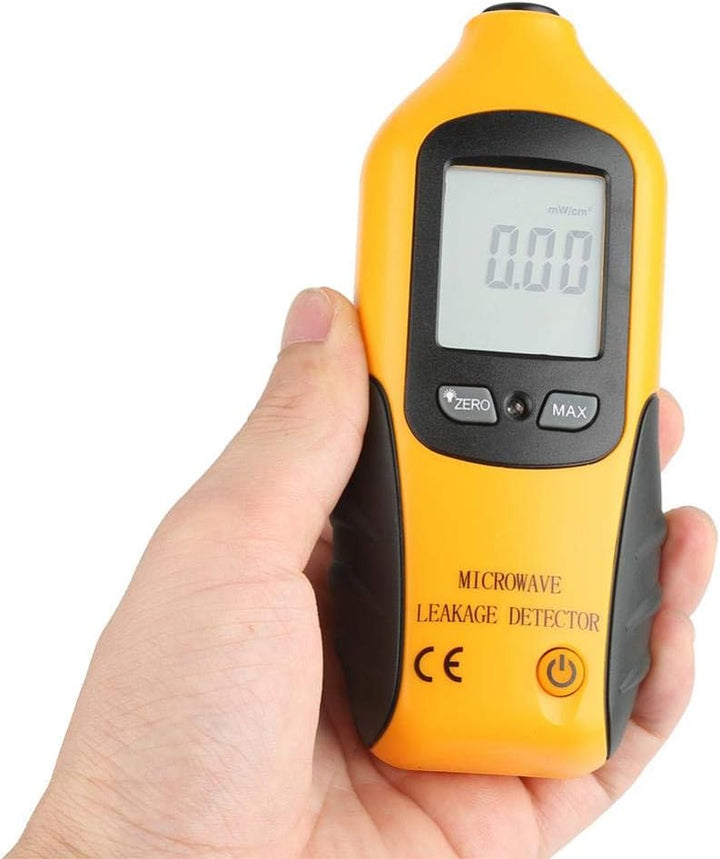 Professioneller LCD-Mikrowellen-Lecksucher HT-M2 hochpräzises Strahlungsmessgerät 0–9,99 mW/cm2 Gasl