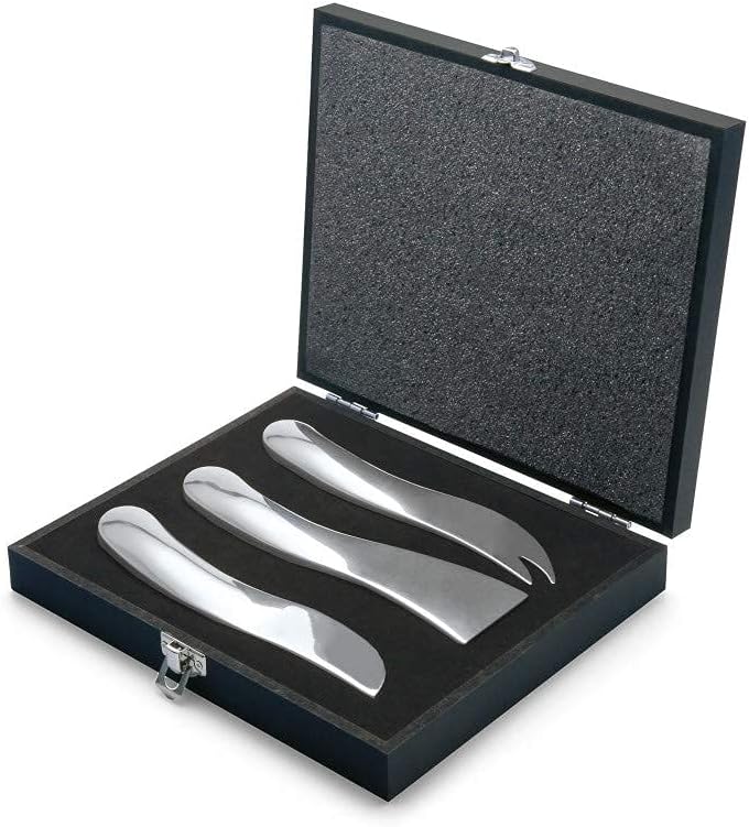 Philippi - WAVE Käsemesser 3er Set - verschiedene Messer für alle Käsesorten - tolles Geschenk in sc