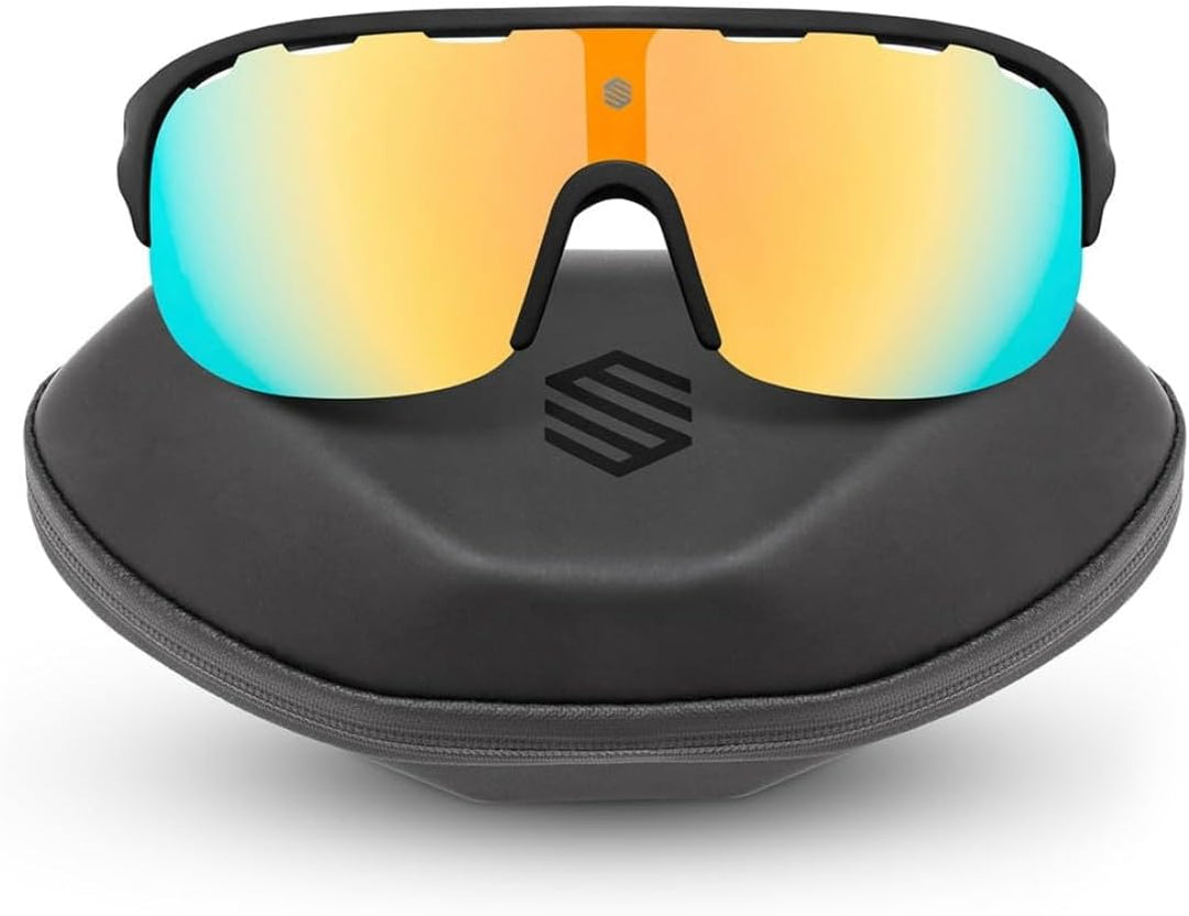 SIROKO Polarisierte K3 Fahrradbrille Herren und Damen Ultraleicht Antifog-Brillenglas, K3 California