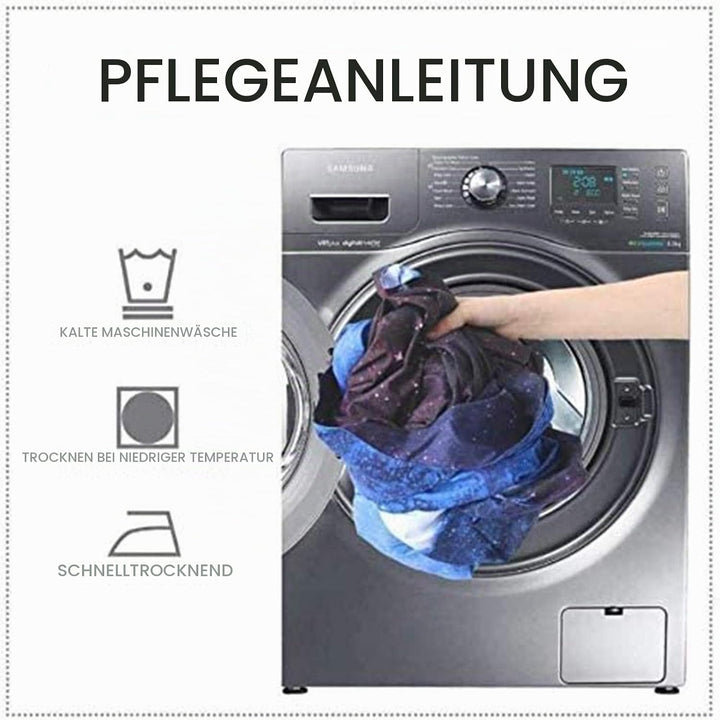 CXYXHW Bettwäsche Set 3 Teilig Bettbezüge 3D-Druck Tiere Pferd Motiv Bettbezug,Mikrofaser,Pflegeleic