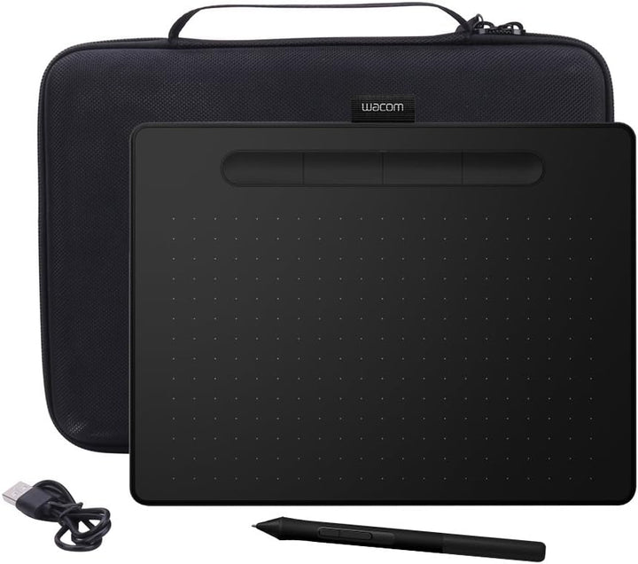 Hart Taschen Hülle für Wacom Intuos M Stift-/Mobiles Zeichentablett fits Medium CLT-6100 Series von
