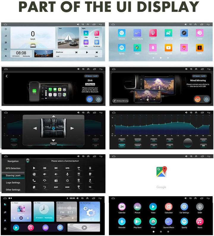 Android Autoradio Mit GPS Navigation HD Bildschirm Touch Display mit Carplay Canbus Auto Radio Ersat