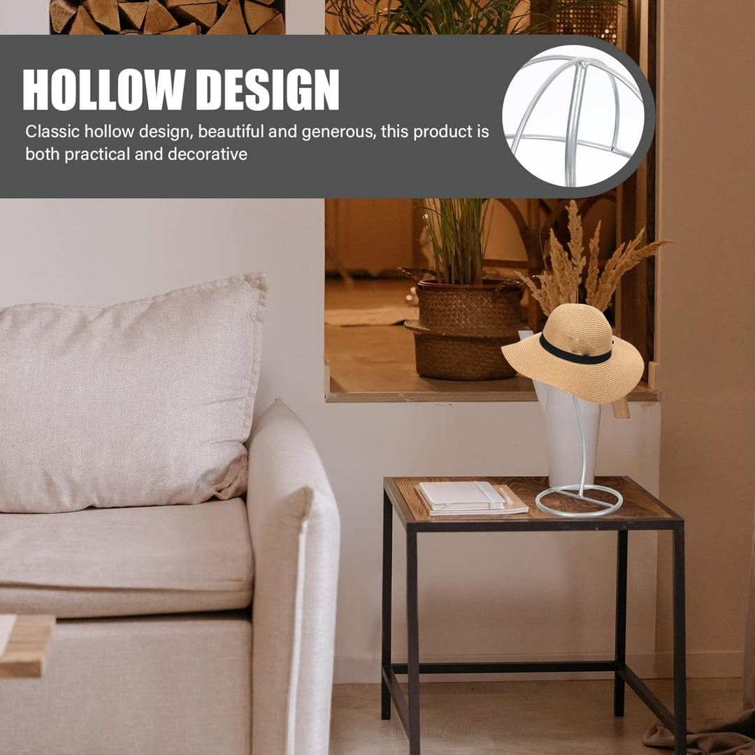 TOPBATHY Hollow Style Schmuck Hut Displayständer Einfacher Und Stabiler Kappenhalter Für Mützen Hüte