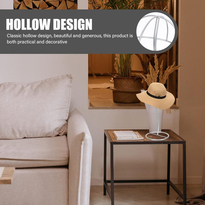 TOPBATHY Hollow Style Schmuck Hut Displayständer Einfacher Und Stabiler Kappenhalter Für Mützen Hüte