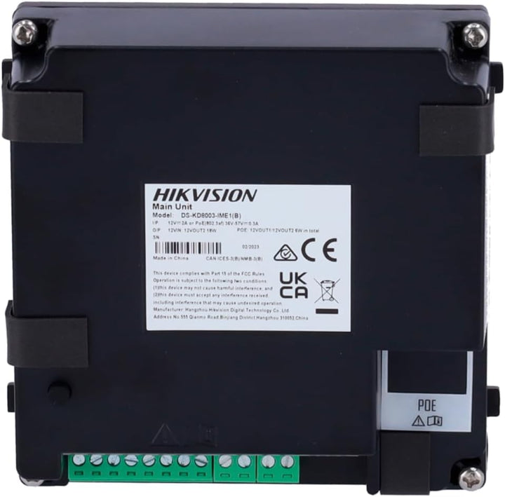 Hikvision DS-KD8003-IME1(B)/Europe BV, professionelle Objektsicherheit, Intercom Videogegensprechanl