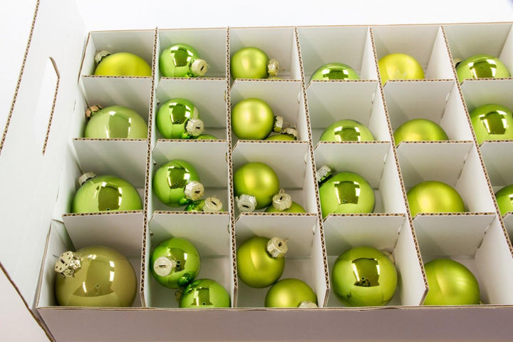 Quality-Collection Weihnachtskugel Box, Christbaumkugel Box, Christbaumschmuck und Deko (61 Liter)