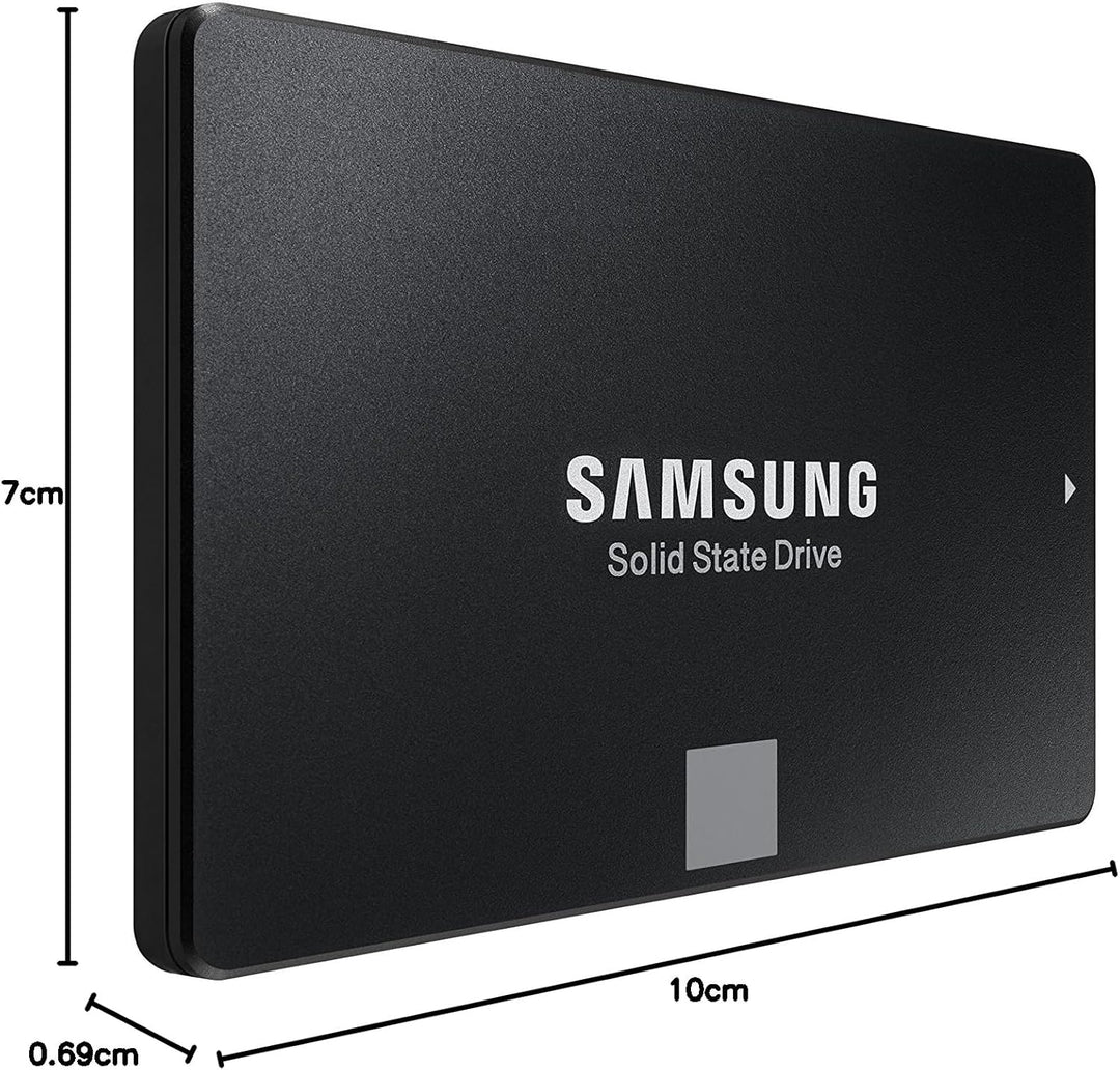 Samsung MZ-76E500B/EU 860 EVO 500 GB SATA 2,5" Interne SSD Schwarz, 500 GB