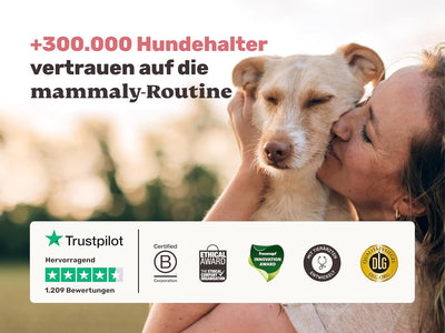 mammaly Lucky Belly für Hunde Verdauungssnacks mit Probiotika Hund, Heilmoor, Hund Darmflora aufbaue