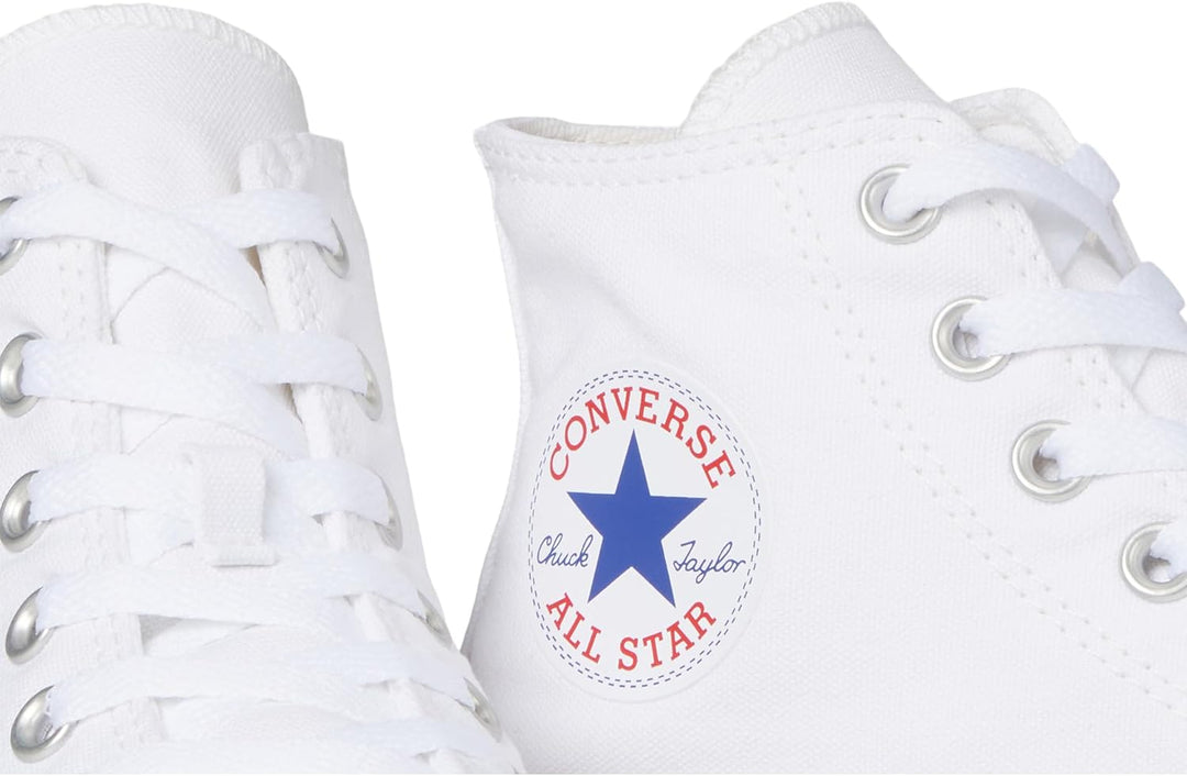 Converse C Taylor All Star HI Chuck Schuhe Sneaker Canvas Black M9160C 35 EU Weiss, 35 EU Weiß