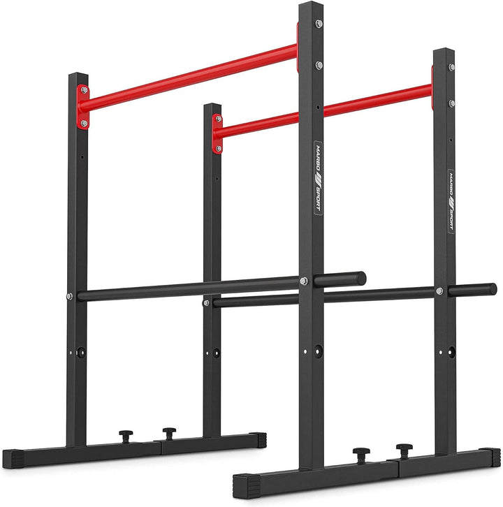 Marbo Sport Dip Station Verstellbar Dipständer Dipstation Klimmzug Barren Rack MH-D212