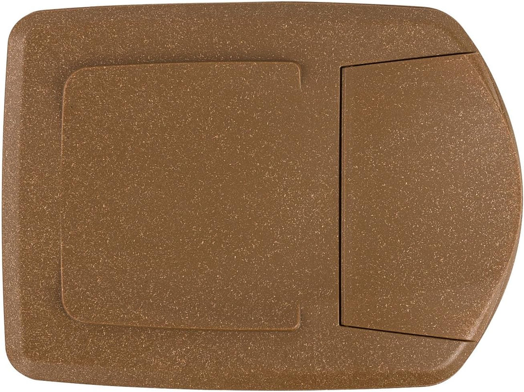 Mülleimer Set Eco Mülltrennsystem 3x25L – Abfalleimer mit farbigen Deckeln, Recycling Behälter für K