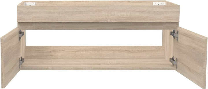 Aica Sanitär Waschbeckenunterschrank 80 cm Unterschrank Waschtischunterschrank Eiche 80cm-Typ B Eich