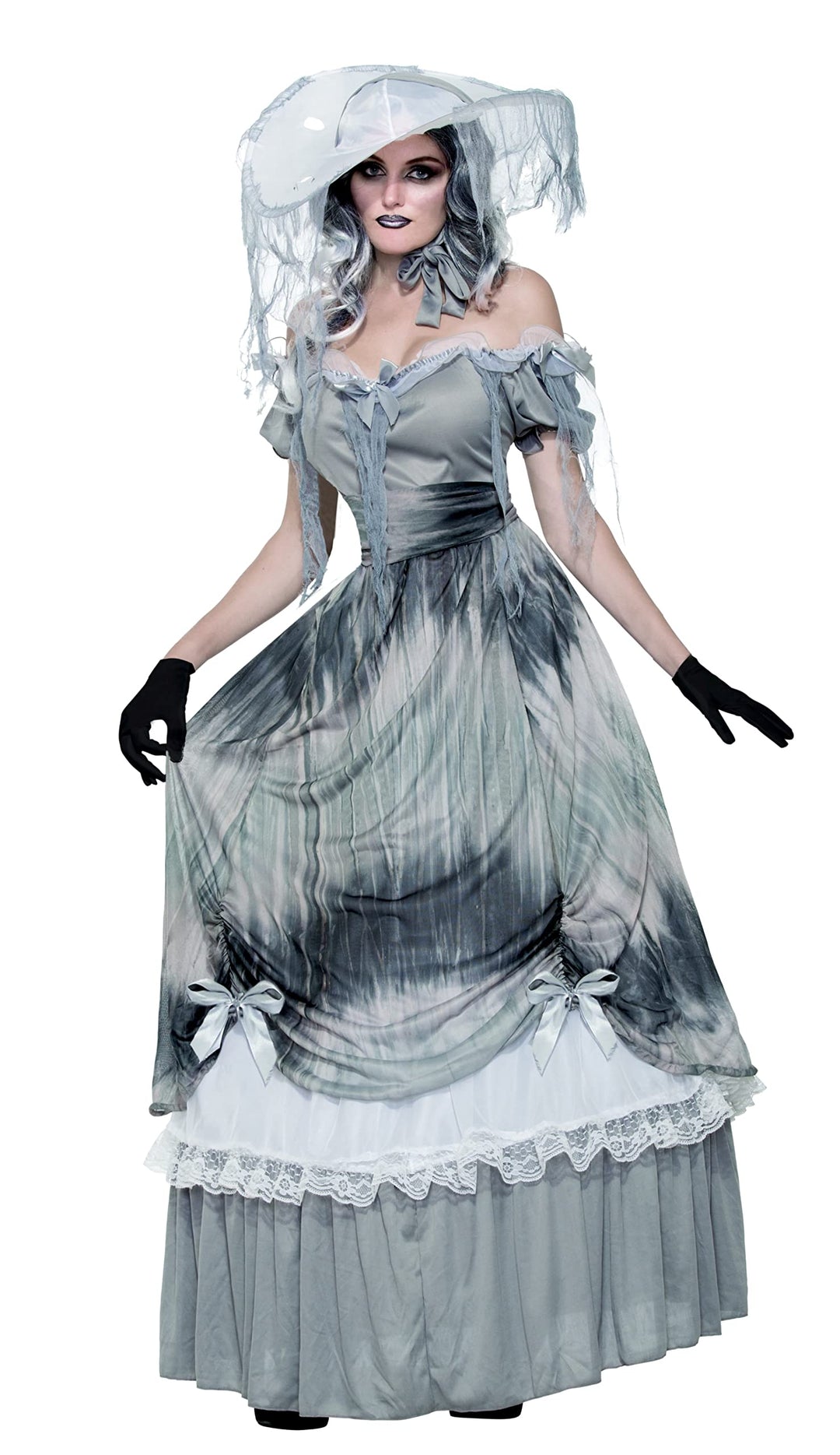 Forum Novelties 76987_STD Bell The Dead-u-tant Costume Miscellaneous Erwachsenenkostme, Siehe Abbild