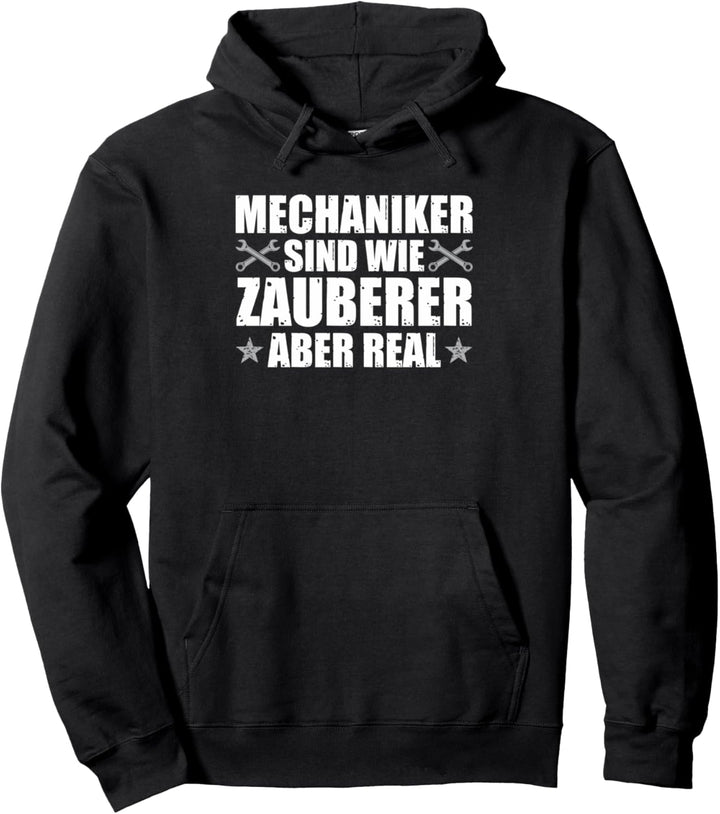 Mechaniker wie Zauberer KFZ Mechaniker Schrauber Pullover Hoodie