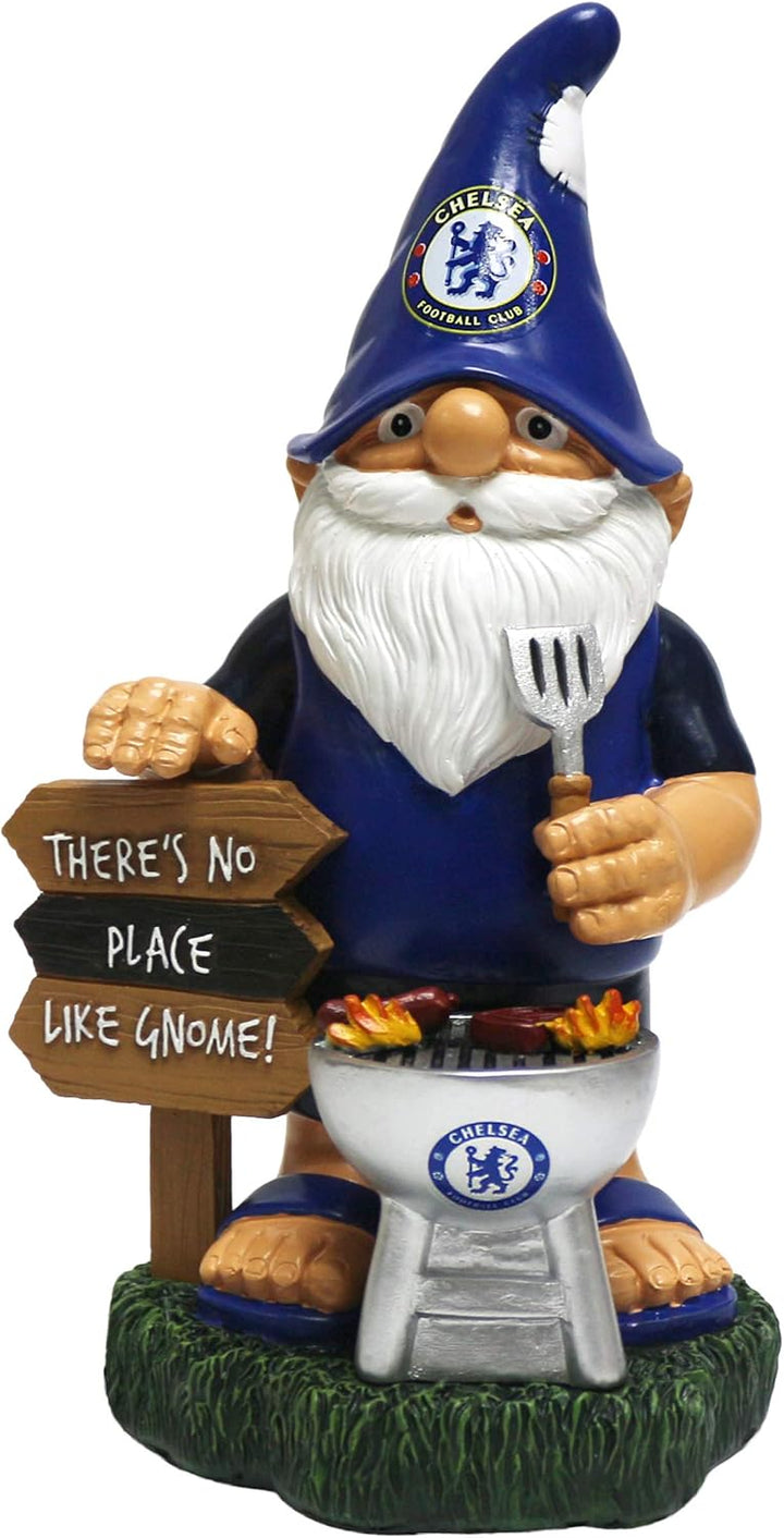 FOCO Premier League Fan Supporter BBQ Garden Ornament Decoration GNOME Chelsea Fc, Chelsea Fc